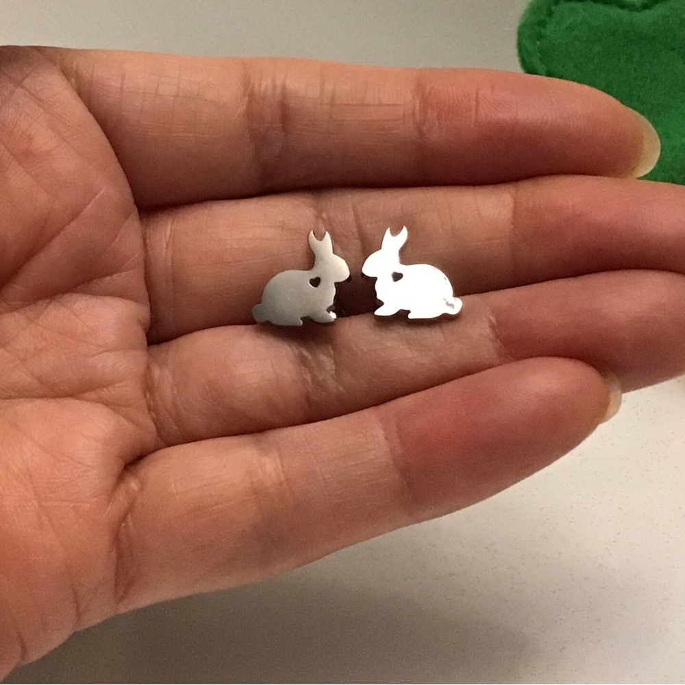 3/$18.00 Bunny Earrings